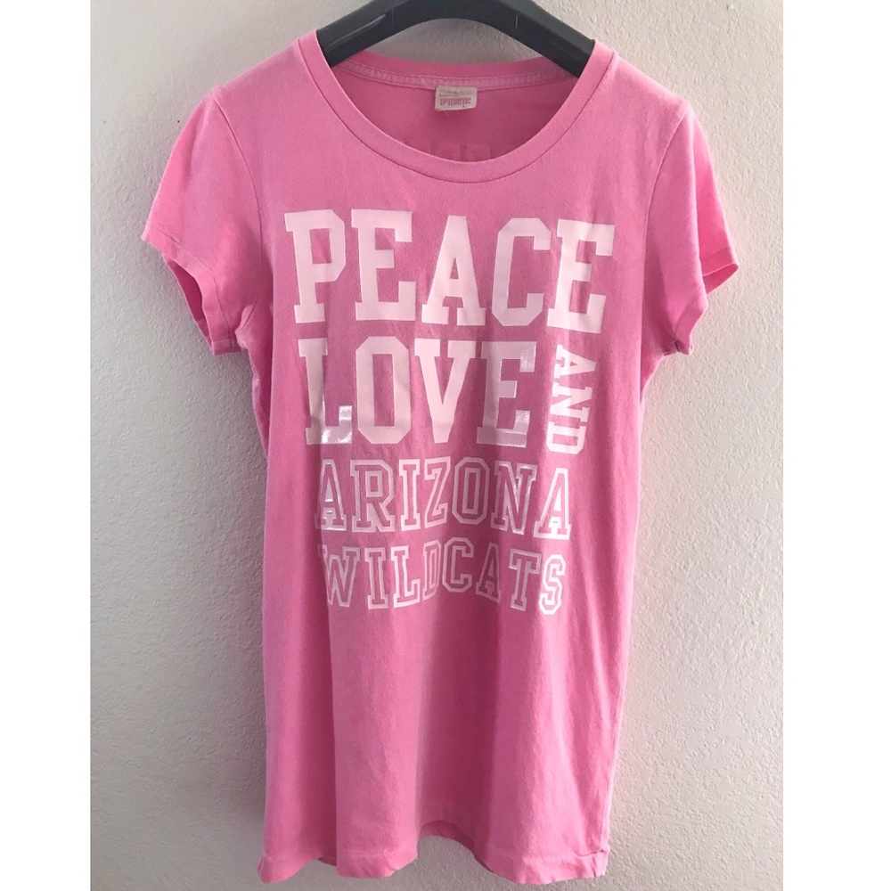 VS PINK University of Arizona shirt - large